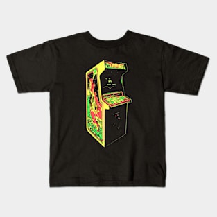 Gravity Retro Arcade Game 2.0 Kids T-Shirt